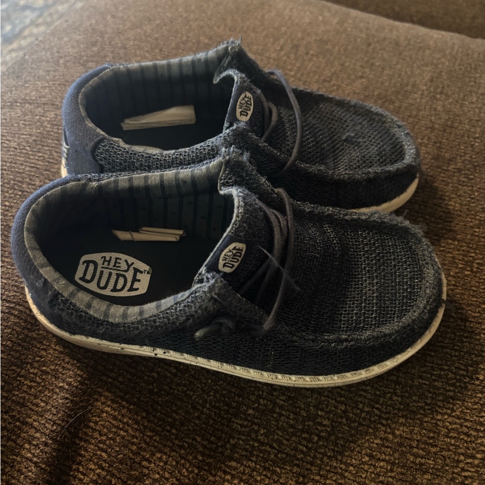 Hey Dude Kids Navy Shoes